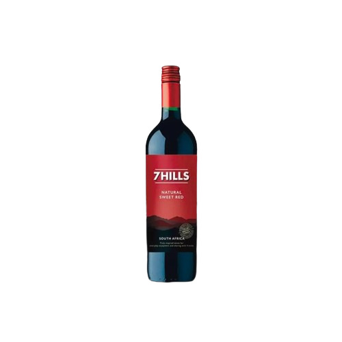 7 Hills Natural Sweet Red Wine 750ml