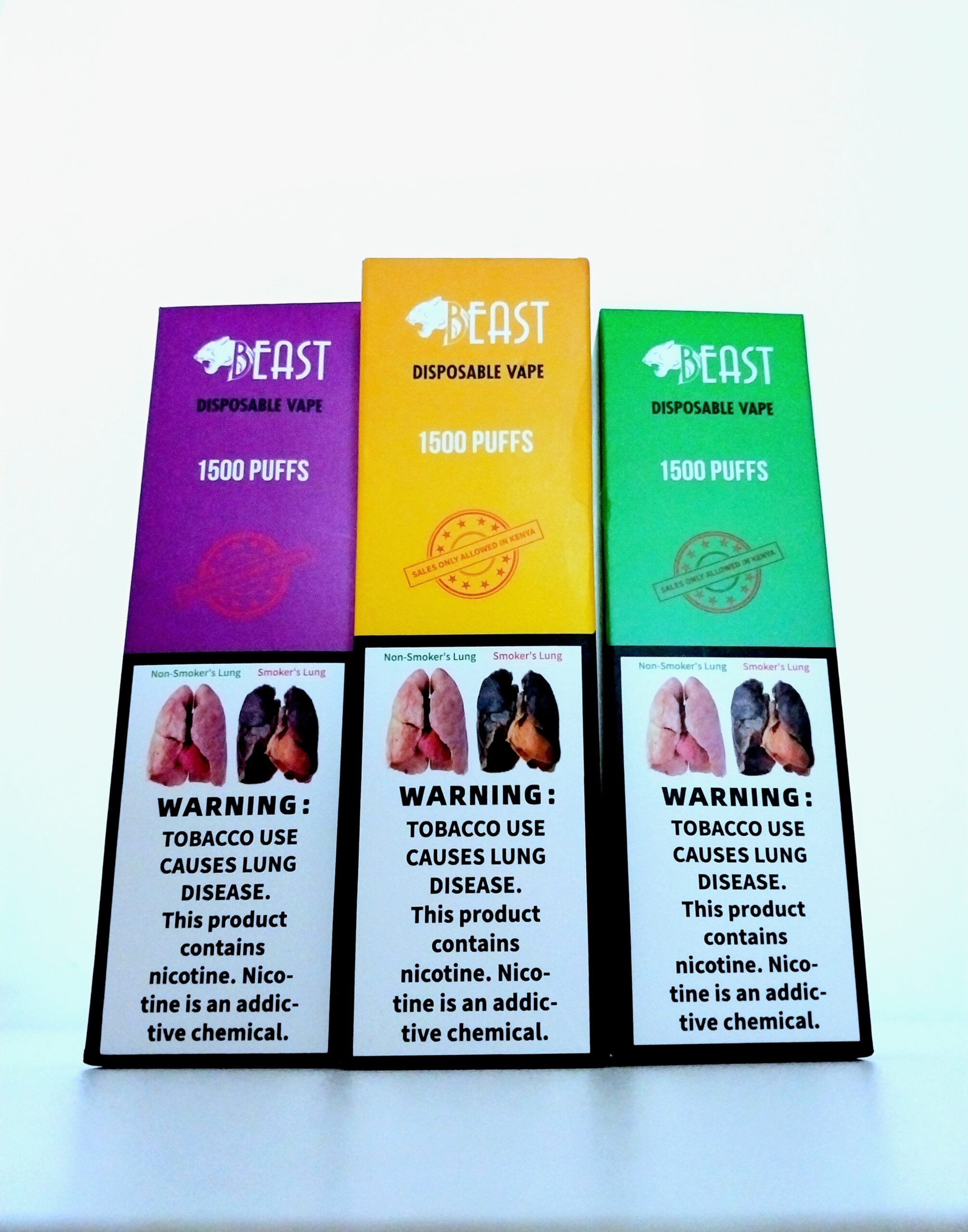 Beast 1500 Multiflavoured High Capacity Puffs Vapes