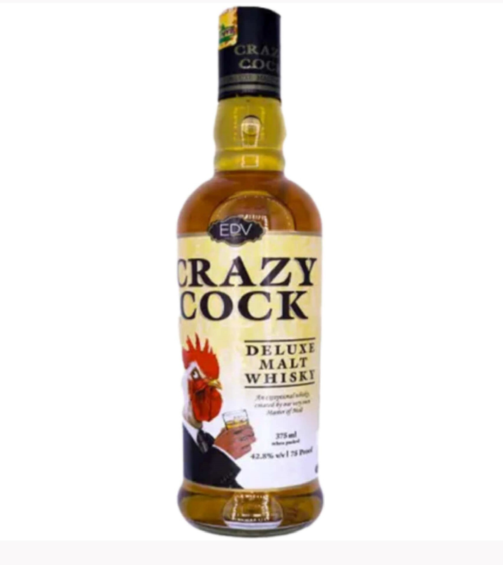 Crazy Cork Premium Indian Whiskey 375ml