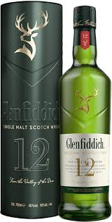 Glenfiddich 12 Year Old Single Malt Whiskey 1L