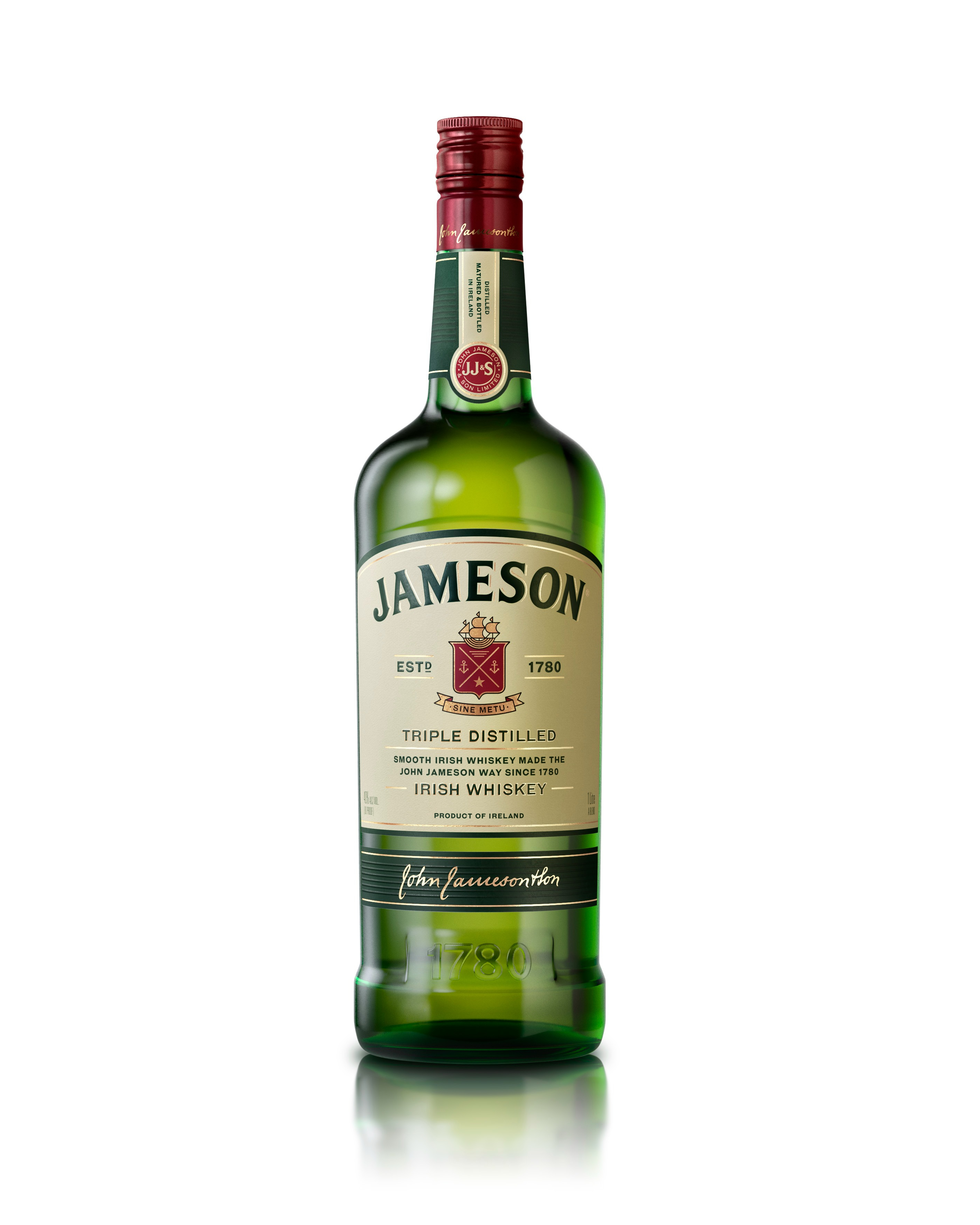 Jameson Triple Distilled Irish Whiskey 1L