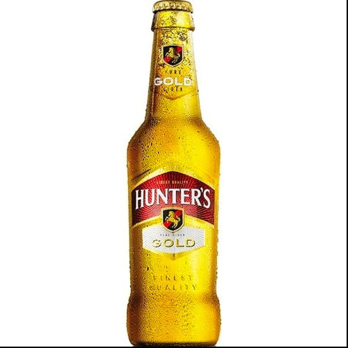 Hunter's Gold Cider Beer 330ml